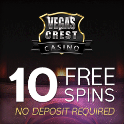 Vegas Crest Casino No Deposit Bonus Codes