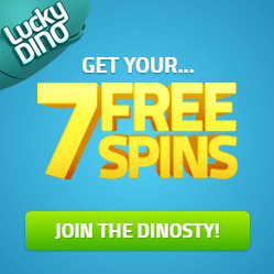 luckydino 7 free spins