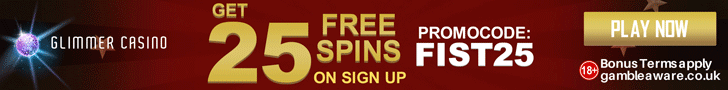 glimmer casino fisticuffs free spins no deposit