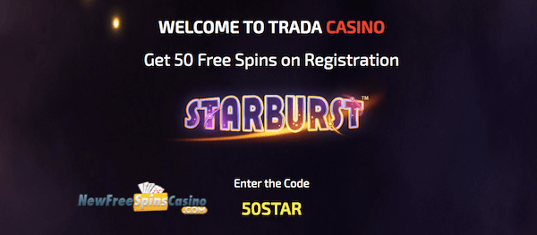 Trada casino no deposit bonus code 2017