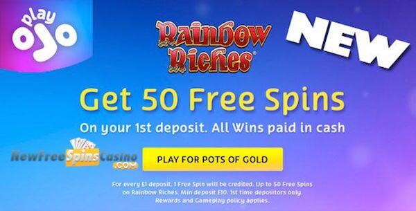 Ojo free spins code for membership