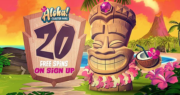 bitstarz aloha cluster pays no deposit free spins