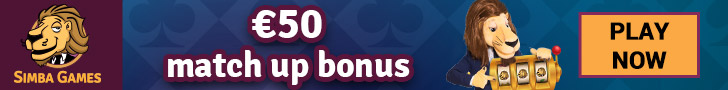Simba Games Casino Welcome Bonus
