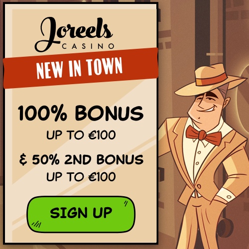 Joreels Casino Welcome Deposit Bonus