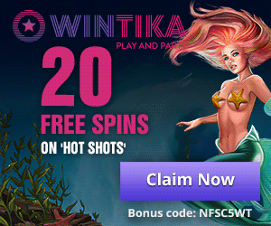 Wintika Casino 20 FS No Deposit