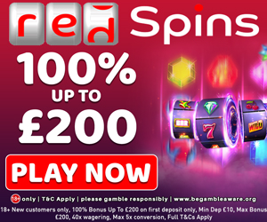 Red Spins Casino Welcome Bonus