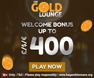 The Gold Lounge Casino Welcome Package